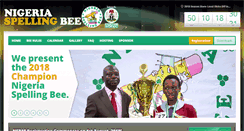 Desktop Screenshot of nigeriaspellingbee.com